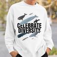 Celebrar La Diversidad Tipos De Regalos De Ballenas Para Los Amantes De Las Ballenas Camisa de entrenamiento Regalos para él
