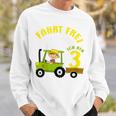 Children's Birthday Ich Bin 3 Jahre Traktor Boy Sweatshirt Geschenke für Ihn