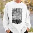 Classic Us Flag Vintage Pickup Truck Sweatshirt Gifts for Him