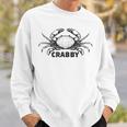 Crabby Crab Sweatshirt Gifts for Him