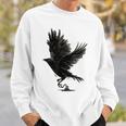 Cuervo Pájaro Cuervo Tatuaje Camisa de entrenamiento Regalos para él