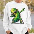 Dabbing Pickle Dancing Cucumber Pickle Lover Dab Sweatshirt Gifts for Him