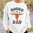 Dad 1St First Birthday Cowboy Western Rodeo Party Matching Sweatshirt Gifts for Him