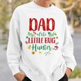 Dad Of The Little Bug Hunter Family Ladybug Birthday Sweatshirt Gifts for Him