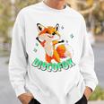 Discofox Disco Fox X Lustiger Fuchs Sonnebrille Tanzen Tanz Sweatshirt Geschenke für Ihn