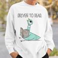 Driven To Read Pigeon Library Reading Books Reader Sweatshirt Gifts for Him