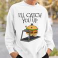 Fast-Food-Burger Fitness-Läufer Lustig Sweatshirt Geschenke für Ihn