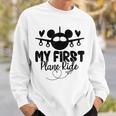 My First Plane Ride My 1St Flight Airplane Lovers Sweatshirt Gifts for Him