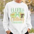 Florida Ruft Mich Und Ich Muss Gehen Florida White Sweatshirt Geschenke für Ihn