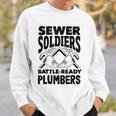 Flow Masters Plumbing Pride Professional Plumber Sweatshirt Gifts for Him