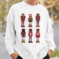 African American Nutcracker Christmas Ballet Dancer Sweatshirt Gifts for Him