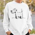 Dog Motif For Schnauzer Or Terrier Lovers Sweatshirt Geschenke für Ihn