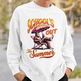 Retro Beach Schools Out For Summer Sweatshirt Gifts for Him