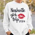 Girls Trip Nashville 2024 Weekend Birthday Party Women Sweatshirt Gifts for Him