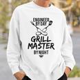 Grill Bbq Master Engineer Barbecue Sweatshirt Gifts for Him