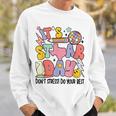 Groovy It's Staar Day Don't Stress Do Your Best Test Day Sweatshirt Gifts for Him