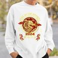 Happy Chinese New Year 2024 Year Of The Dragon 2024 Vintage Sweatshirt Gifts for Him