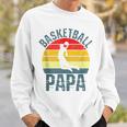 Herren Basketball Papa Basketballspieler Dadatertag Sweatshirt Geschenke für Ihn