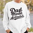 Herren Dad Life Dad Mode Aktiviertes Zitatatertag Papa Bod Raglan Sweatshirt Geschenke für Ihn