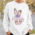Honey Easter Bunny-Cheetah Leopard Print-Mother's Day Sweatshirt Gifts for Him