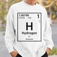 Hydrogen Element Blue Sweatshirt Geschenke für Ihn