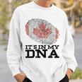 It's In My Dna Canadian Canada Flag Hockey Fan Sweatshirt Gifts for Him