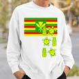 Kanaka Maoli Hawaii Flag Hawaiian Pride Sweatshirt Gifts for Him