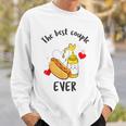 Kawaii Cute Hotdog And Mustard For Fast Food Classic Sweatshirt Gifts for Him