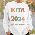 Kinder Kindertagesstätte Abschied Kinder Kita Abgänger 2024 Sweatshirt Geschenke für Ihn