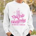The Lab Is Everything Retro Lab Tech Lab Week 2024 Sweatshirt Gifts for Him