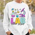 Lab Week 2024 Laboratory Tech Medical Technician Scientist Sweatshirt Gifts for Him