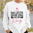 The Last Große Dingor Dem Ring Blue Sweatshirt Geschenke für Ihn