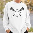 Lax Dad Lacrosse For Lacrosse Player Sweatshirt Gifts for Him