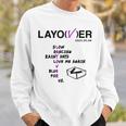 Layover For K-Pop Lover Army Bangtan Saranghae V Sweatshirt Gifts for Him