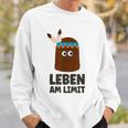 Leben Am Limit Schaumkiss Schokokiss Indian Gray S Sweatshirt Geschenke für Ihn