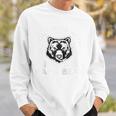 Lustiger Papa Bär Spruch Dont Mess With Papa Bear Father's Day Raglan Sweatshirt Geschenke für Ihn