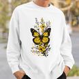 Mariposa Amarilla Primavera Hermosas Mariposas Oruga Camisa de entrenamiento Regalos para él