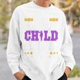 I Am A Military Child Purple Up For Military Child Month Sweatshirt Gifts for Him