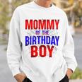 Mommy Of The Birthday Spider Web Boy Family Matching Sweatshirt Gifts for Him