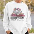 Neurodiversity Celebrate The Spectrum Brain Autism Awareness Sweatshirt Gifts for Him