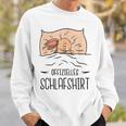 Offizielles Schlaf Süßer Hase Beim Schlafen Sweatshirt Geschenke für Ihn