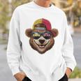 Papa Bär Papa Bear Lustig Für Papa Spruch Lustig Raglan Sweatshirt Geschenke für Ihn