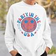 Party In The Usa 4Th Of July Preppy Smile Sweatshirt Gifts for Him