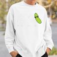 Peace Love Pickles Lover Retro Food Lover Sweatshirt Gifts for Him