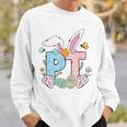 Physical Therapy Easter Bunny Pt Physical Therapy Pta Sweatshirt Gifts for Him
