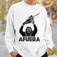 President Milei Afuera Sweatshirt Gifts for Him