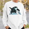 Regalo De Ballena Asesina Saltando Orca Sin Mangas Camisa de entrenamiento Regalos para él
