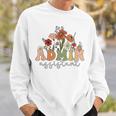 Retro Admin Assistant Wildflowers Administrative Assistant Sweatshirt Gifts for Him