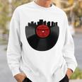 Richmond Virginia Vintage Skyline Vinyl Record Sweatshirt Gifts for Him