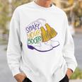 Shake Your Bootie Mardi Gras Bead Boot Carnival Celebration Sweatshirt Gifts for Him